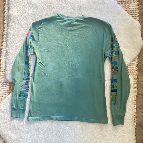 Simpsons x H&M Long Sleeve T-Shirt – Characters on Both Sleeves – Size Small - Picture 3 of 13